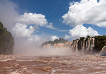 River leading to Iguassu Falls