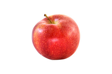 Frischer roter Apfel - freigestellt