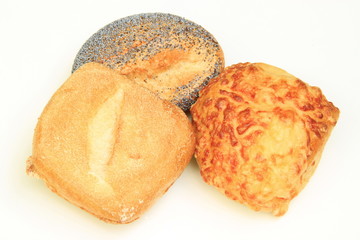 Drei Brötchen