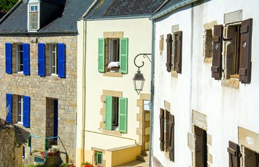 Fototapeta na wymiar Wioska w Bretanii, Pont-Croix