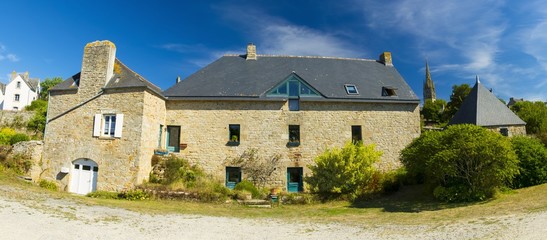 Fototapeta na wymiar Village en Bretagne, Pont-Croix