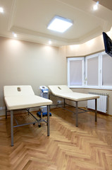 Cosmetic salon interior