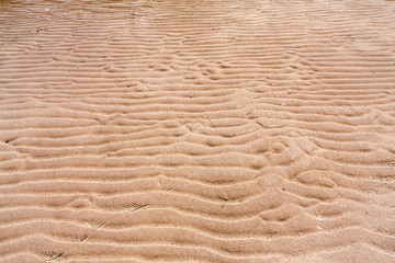 Ripple water on the beach