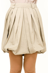 Trendy fashion skirt