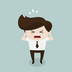 Business man - Nervous