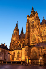 Fototapeta na wymiar Cathédrale de Prague