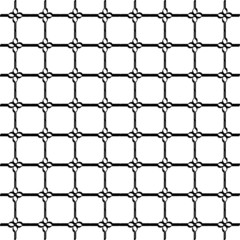 Blagk and white flower pattern