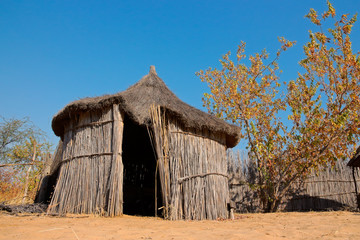 Rural African hut