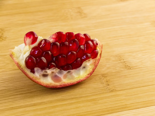 Pomegranate piece