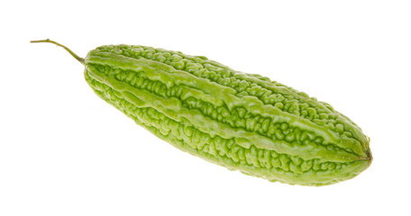 Bitter gourd on background