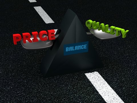 Balance - price-quality