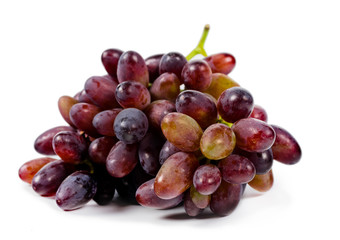 Sweet tasty red grapes