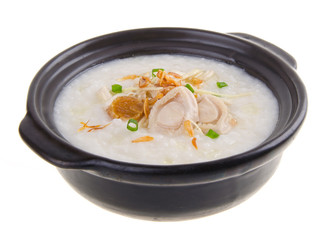 abalone porridge rice gruel