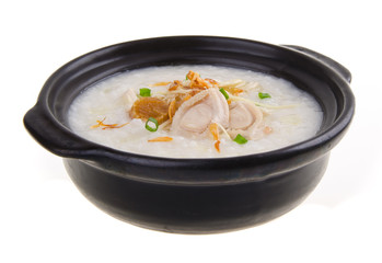 abalone porridge rice gruel
