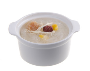 Bird's nest. Boiled bird's nest