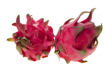 dragon fruit isolated on background