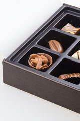 chocolate assorted with background