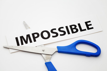 Impossible cut to possible