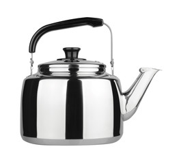 Kettle with whistle on background.