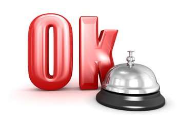 Service bell and Ok