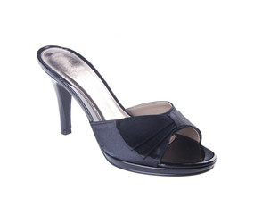 Fototapeta premium shoes, ladies shoes on background.