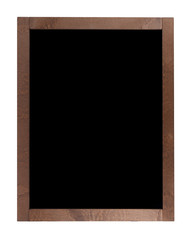 empty blackboard (chalkboard) isolated on white