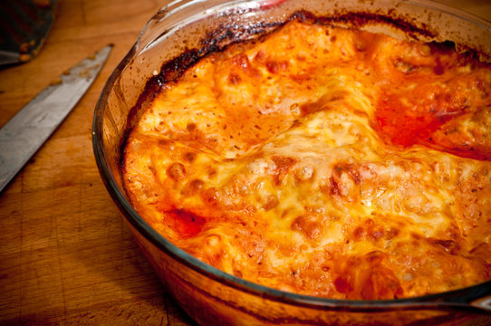 home made lasagne