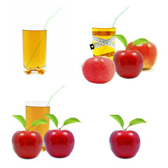 apple juice and meter