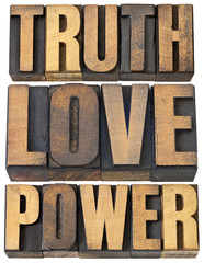 truth, love and power