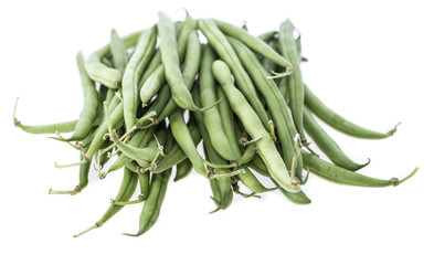 Fototapeta premium Isolated Green Beans