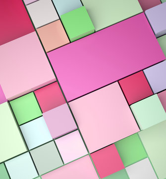 Square background with pastel colors © viperagp