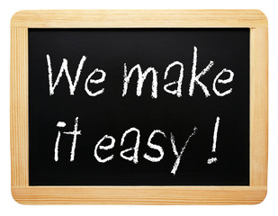 We make it easy !