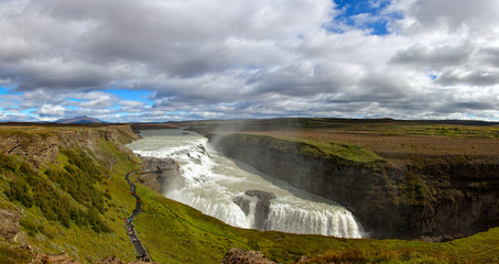 Gullfoss in Island