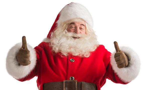 Traditional Santa Claus Thumbs Up