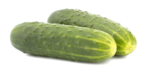 cucumber isolated on white background