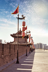 Xian - ancient city wall © lapas77