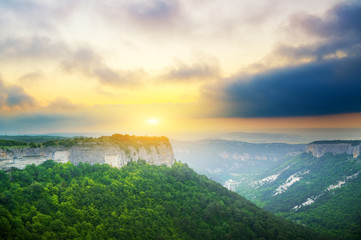 Mountain landscape.