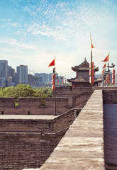 Xian - ancient city wall © lapas77