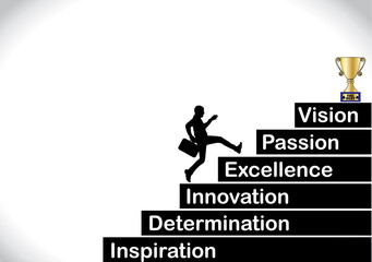 professional businessman inspiration determination core values