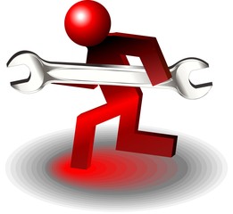 technical support button