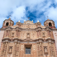 Fototapeta na wymiar Santo Domingo, San Cristobal de las Casas, Mexico