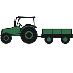 Tractor With Trailer