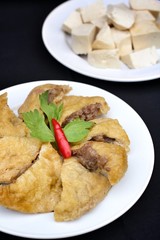 Stuffed tofu