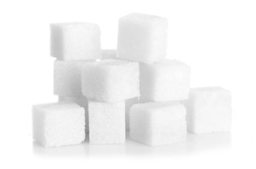 Studio photography of a lump sugar