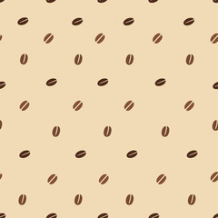 Coffee Beans Seamless Patterns