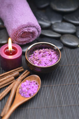 beautiful set for spa and aromatherapy