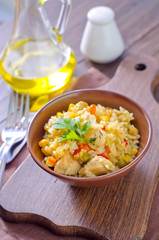 rice with meat