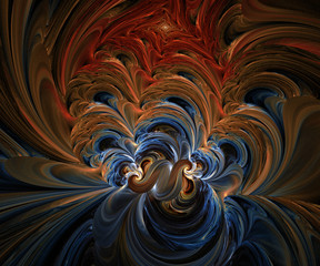 .Computer generated fractal artwork
