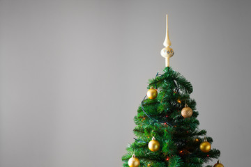 decorated christmas tree