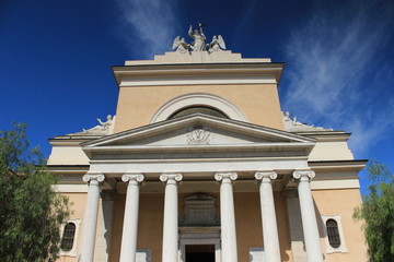 Fototapeta premium Église Saint Jean-Baptiste le voeu de Nice